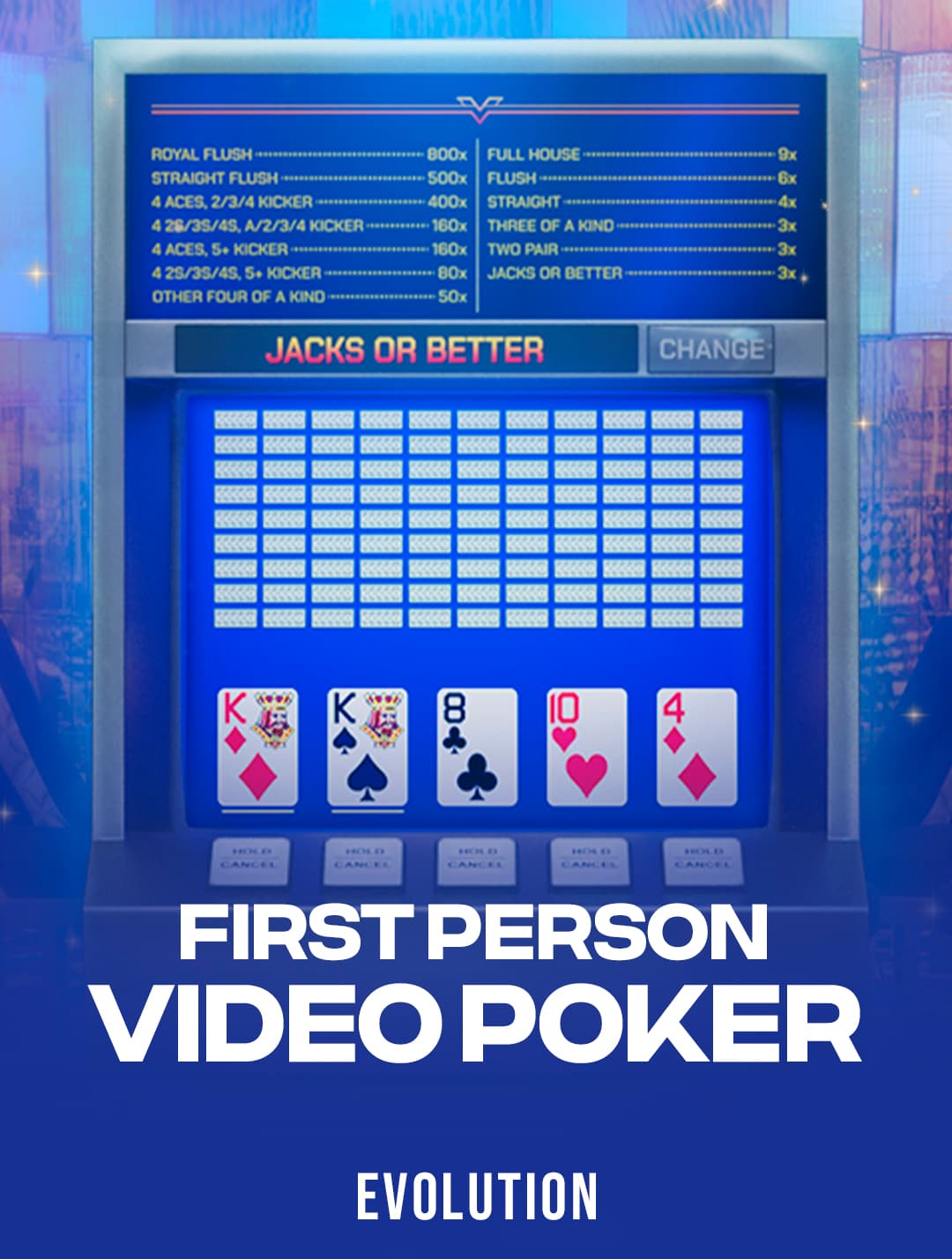 Play First Person Video Poker by Evolution