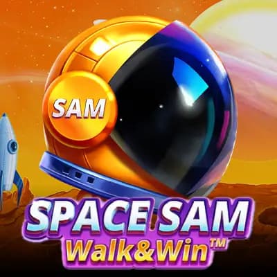 Play Space Sam Walk and Win Slot by Booming games